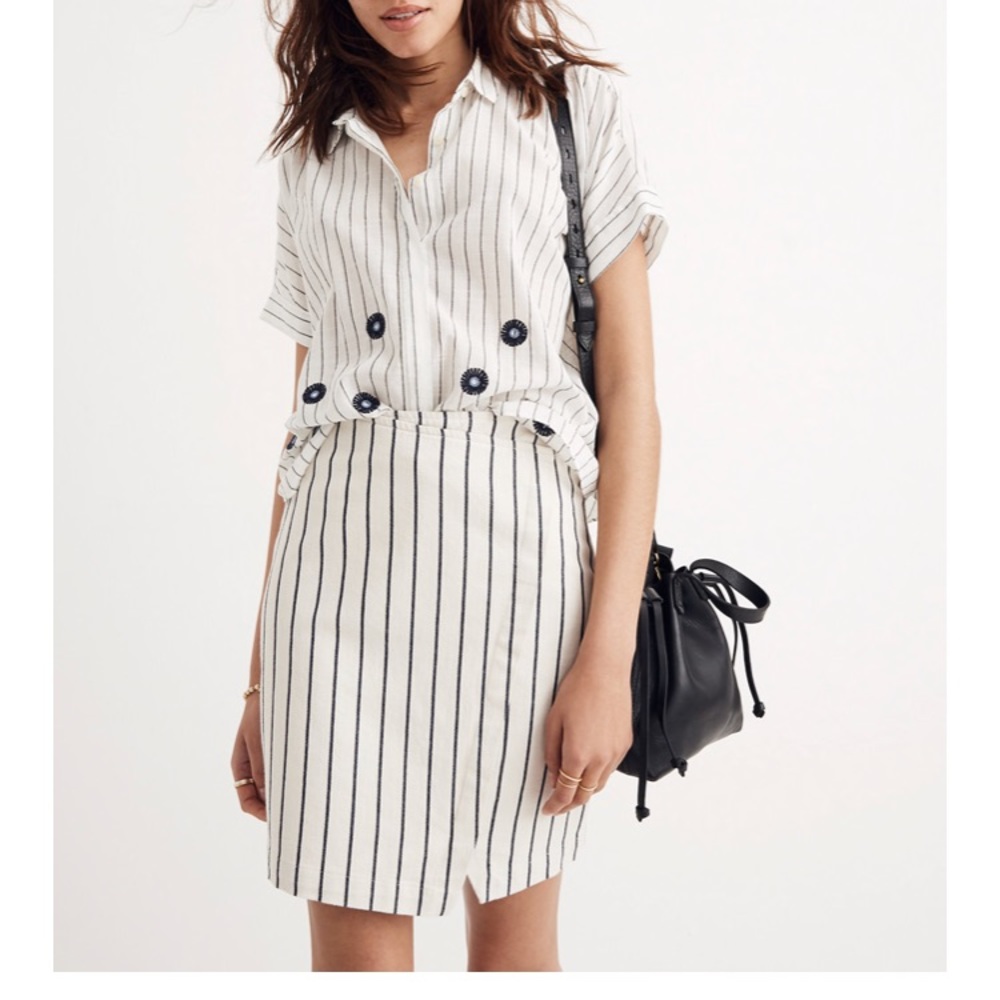 Madewell wrap skirt - size 2